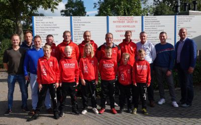 Nieuwe trainingspakken voor jeugdteams Go-Ahead Kampen dankzij Jeugdsponsorgroep